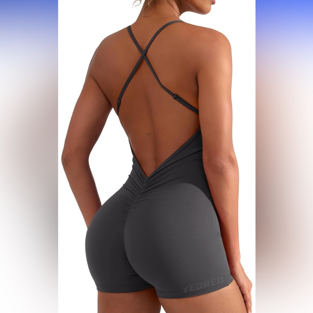 Chic Backless Bodysuit